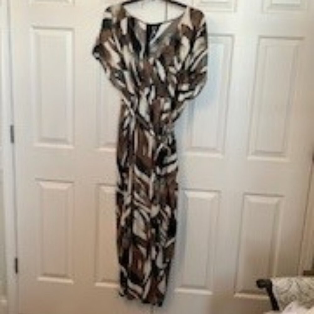 Dressy Patterned Jumpsuit